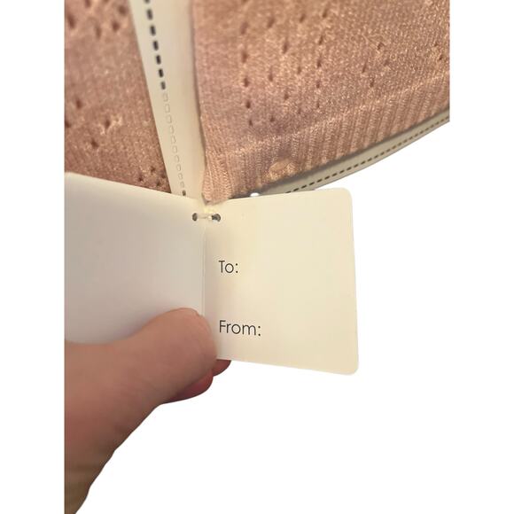 FIRST STEPS BY STEPPING STONES TWO PIECE HAT AND BLANKET SET PINK INFANT 0-6 MO - Picture 5 of 5